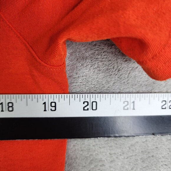 Men's Orange Under Armour OSU Cowboys Shirt Short Sleeve Crew Neck Size S - Picture 7 of 9